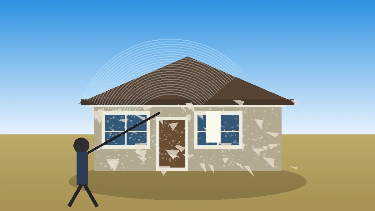 Exterior house painting prep pressure wash priming Enid Oklahoma Garfield County Brad chalk removal