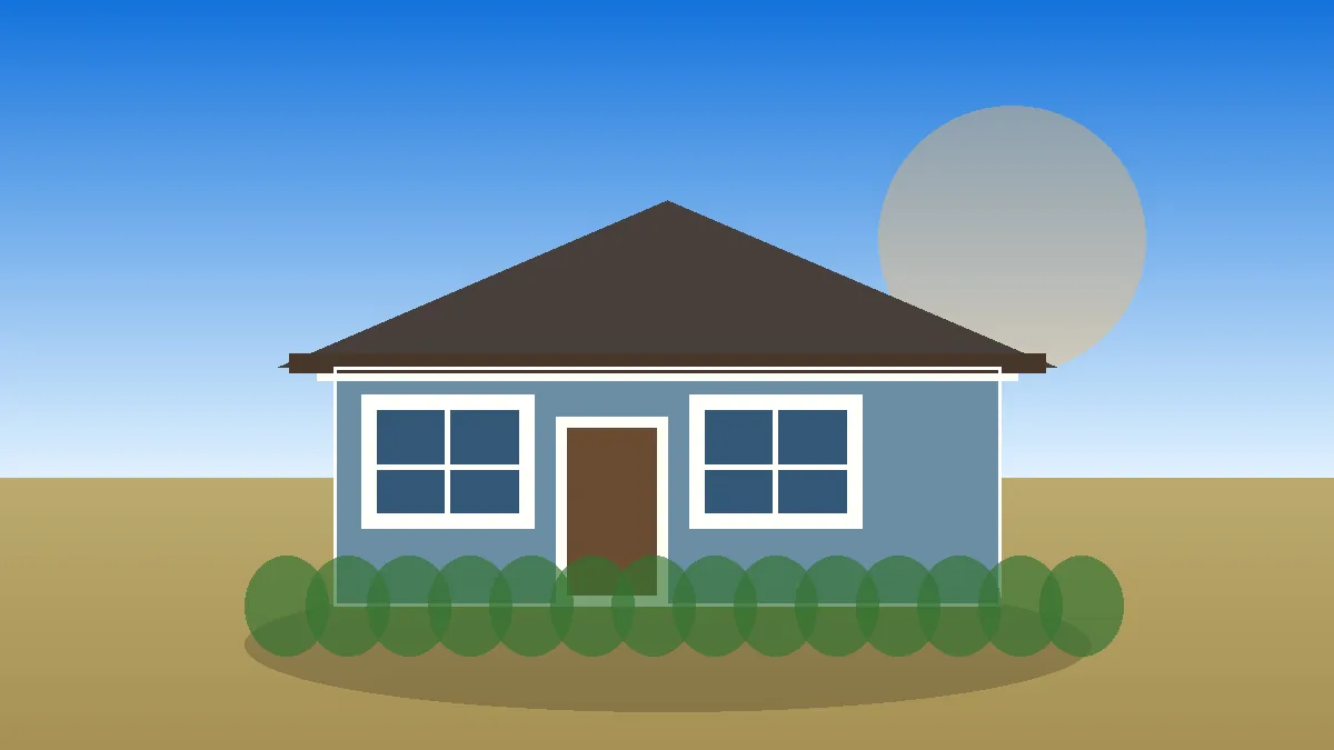 Finished exterior house repaint Enid Oklahoma Garfield County fresh paint UV rated Brad before after